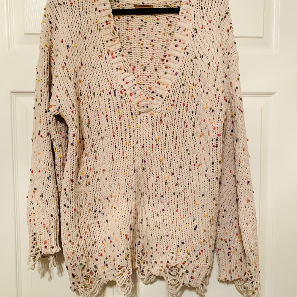 Distressed Sweater